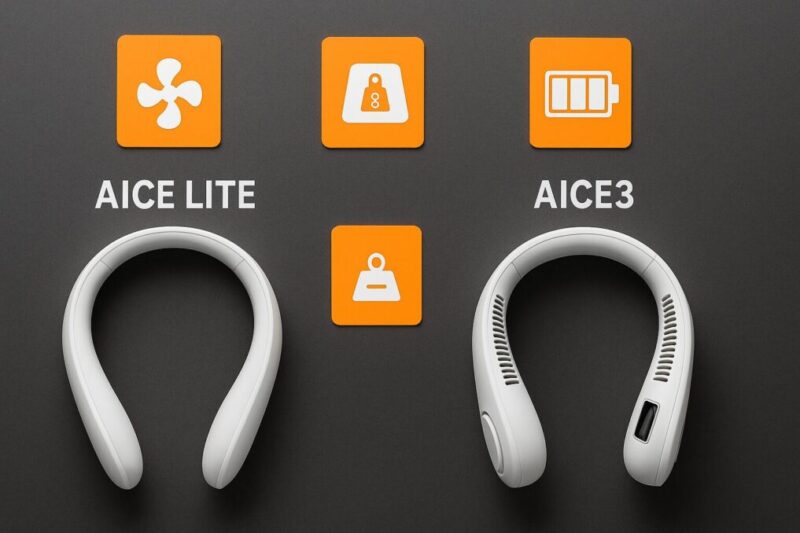 AICE LITEとAICE3の特徴の違いを比較したイメージ。