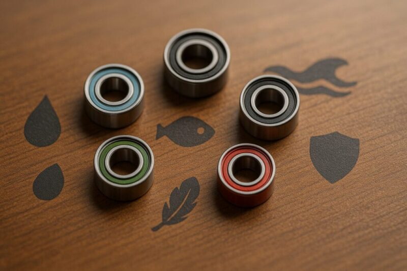 AIR・HD・HRCB・SHG・ZRの特徴を示す抽象図。