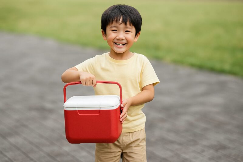 子供が軽々と持つシーンイメージ