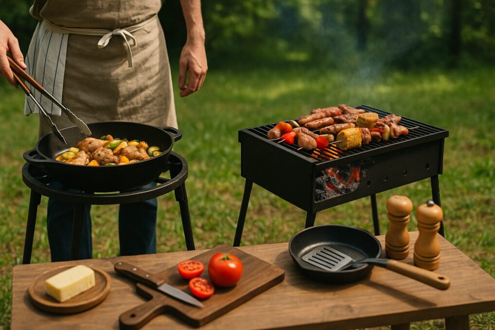 キャンプで活躍する調理・BBQ・火起こしのおすすめ道具まとめ