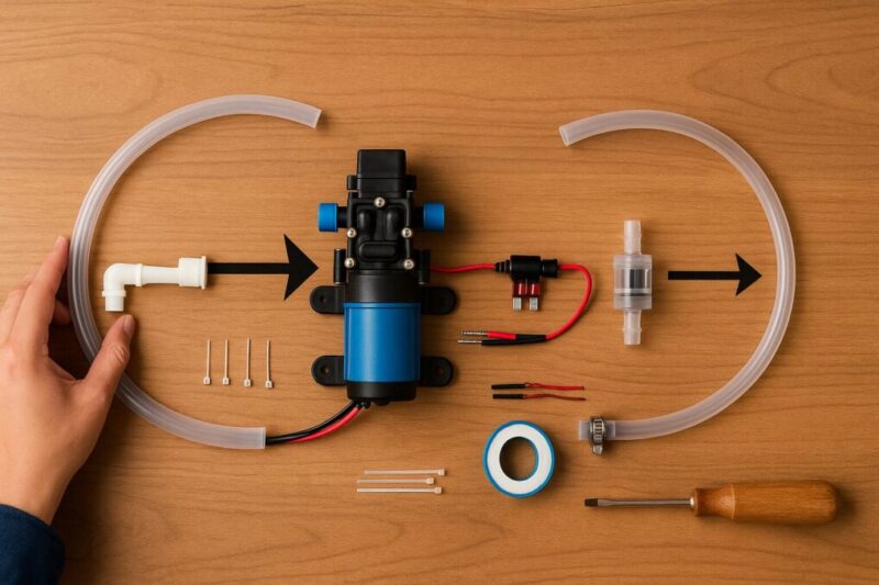 DIYの手元分解図イメージ