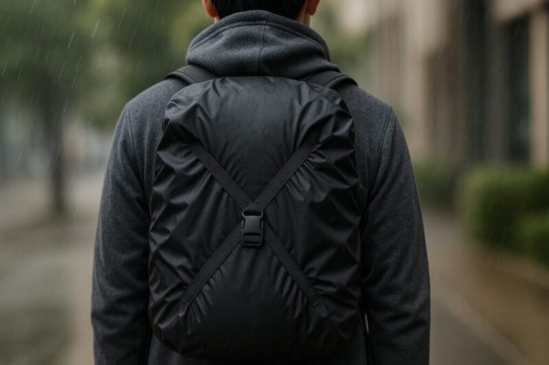 X字ストラップによる固定方法のイメージ