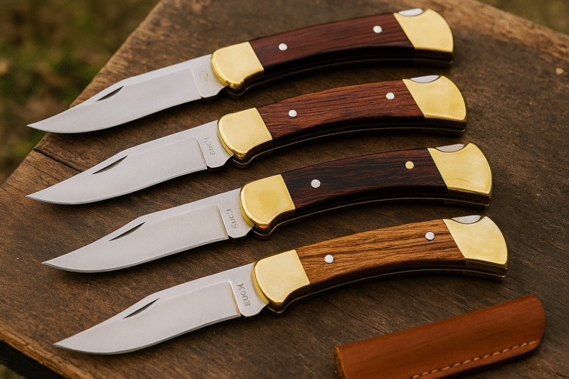 さまざまなモデルのBUCK110を並べて比較した画像イメージ