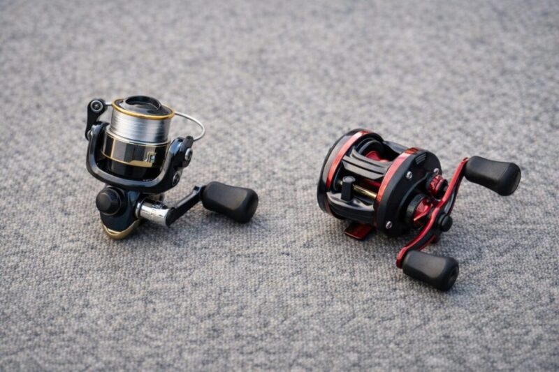 ペン型釣り竿に合わせる小型リールの比較