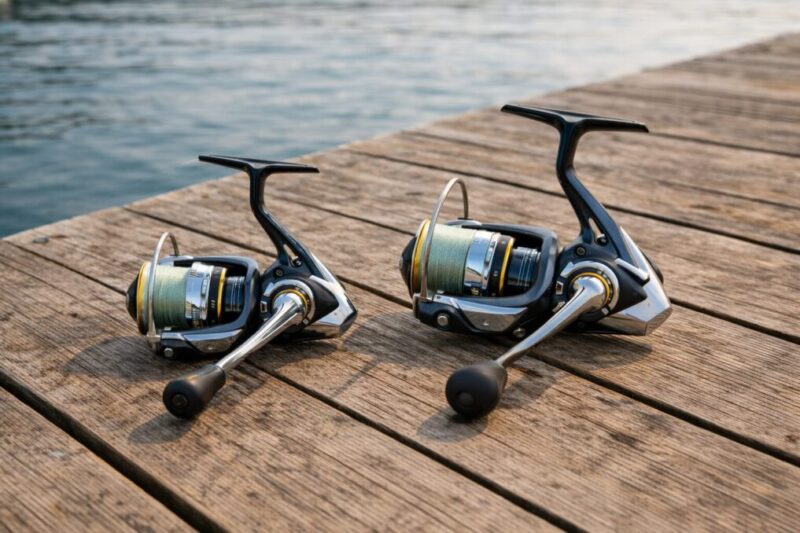 海上釣堀で使いやすいリール番手の比較イメージ