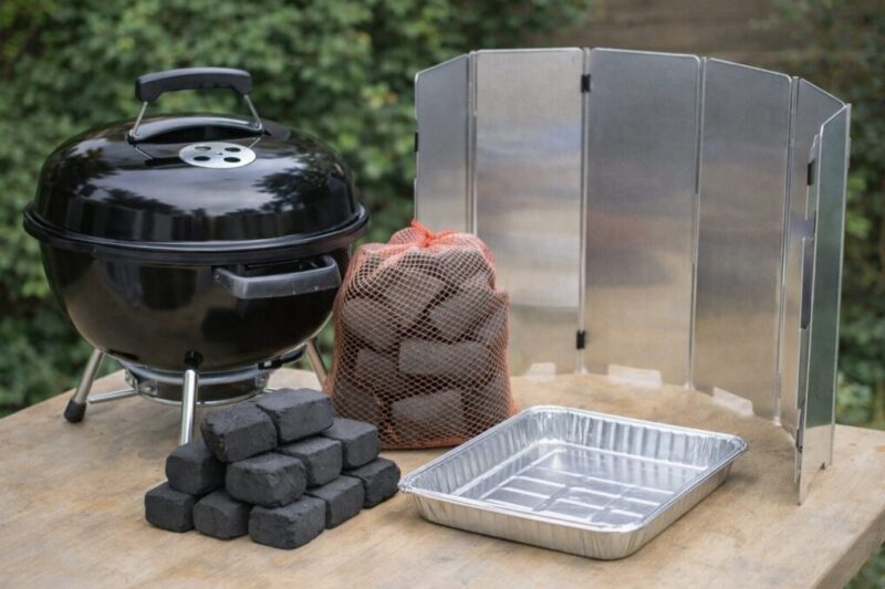 煙を抑える庭バーベキュー向け機材と燃料の組み合わせ