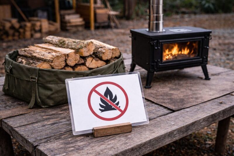 キャンプ場ルールを事前に確認するイメージ