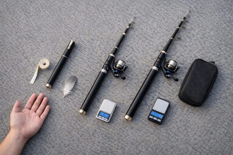 初心者向けにペン型釣り竿の選び方を整理した比較イメージ