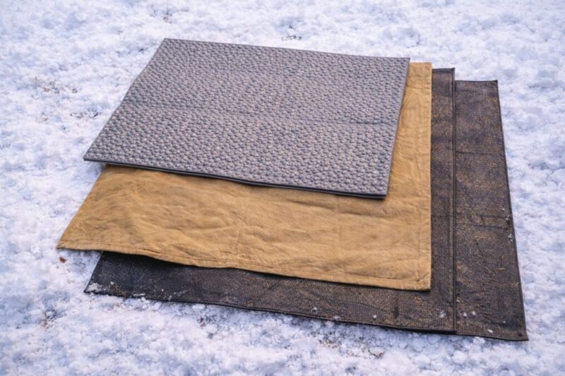 雪中で底冷えを防ぐための床づくりレイヤー構成