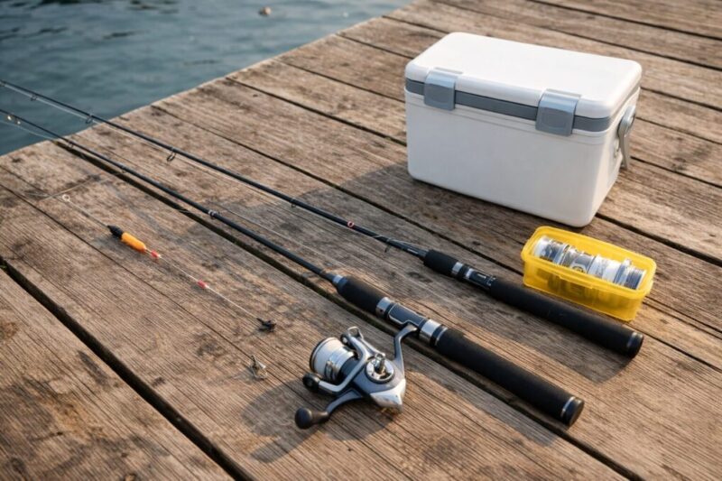 海上釣堀で初心者が最初に揃えたい基本装備の例