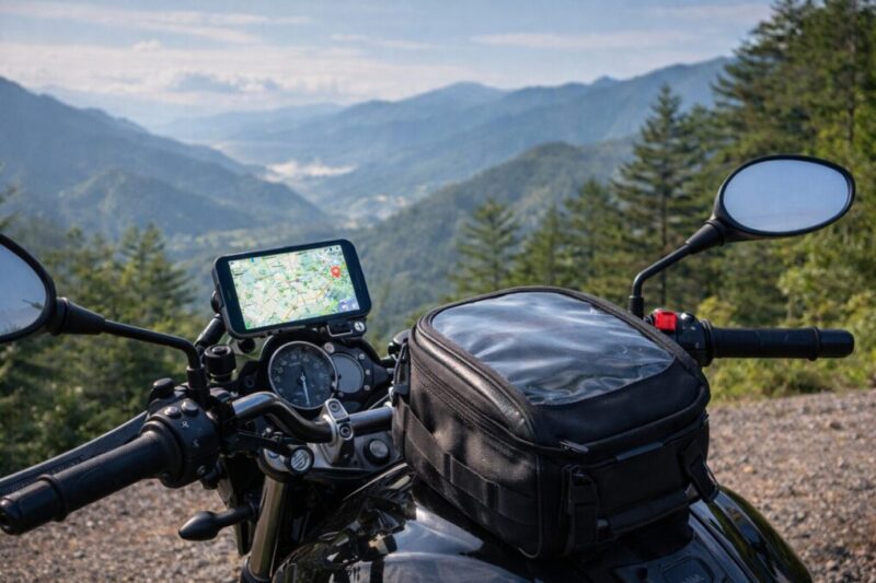 関東で走りやすいルートを意識してツーリング準備するイメージ