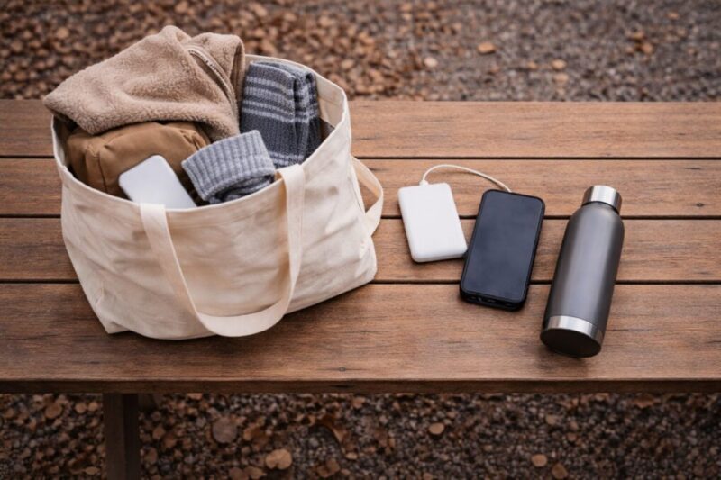 秋のグランピングで忘れたくない持ち物一覧