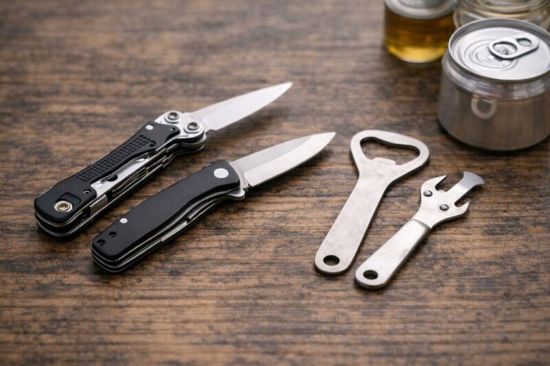 万能ナイフが役立つ場面と向かない場面を整理するイメージ