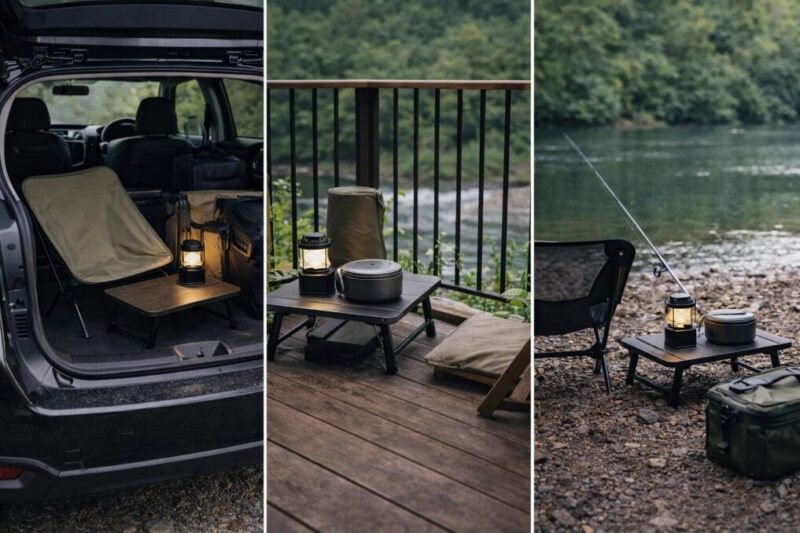 外遊び全般に流用しやすいコンパクト装備