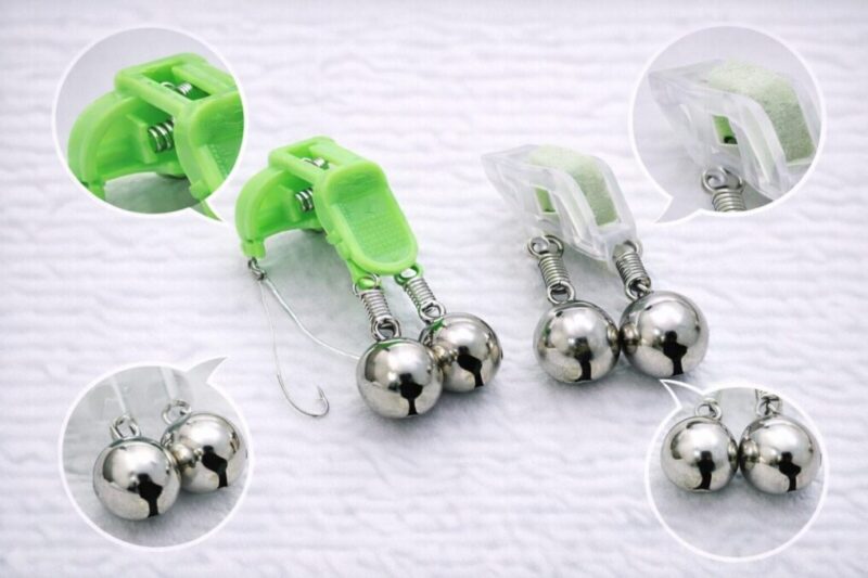 2種類の釣り鈴を並べて特徴の違いを見比べるイメージ