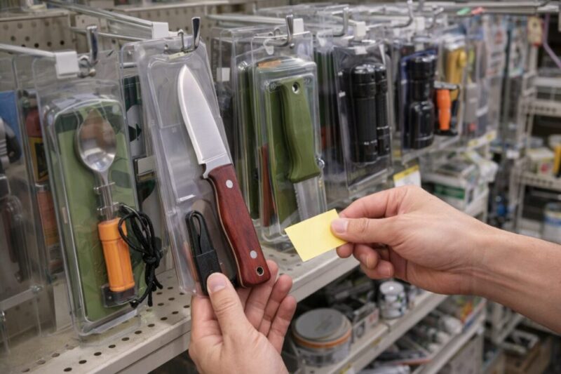 代替ナイフを条件で比較して選ぶイメージ