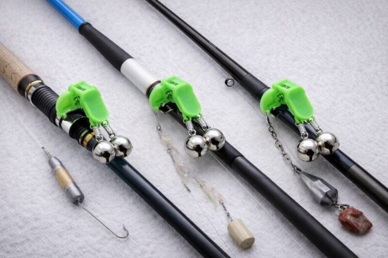 釣り鈴が向く釣り方を比較したちょい投げとサビキとぶっこみのイメージ