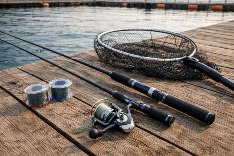 青物対応の海上釣堀タックル構成イメージ