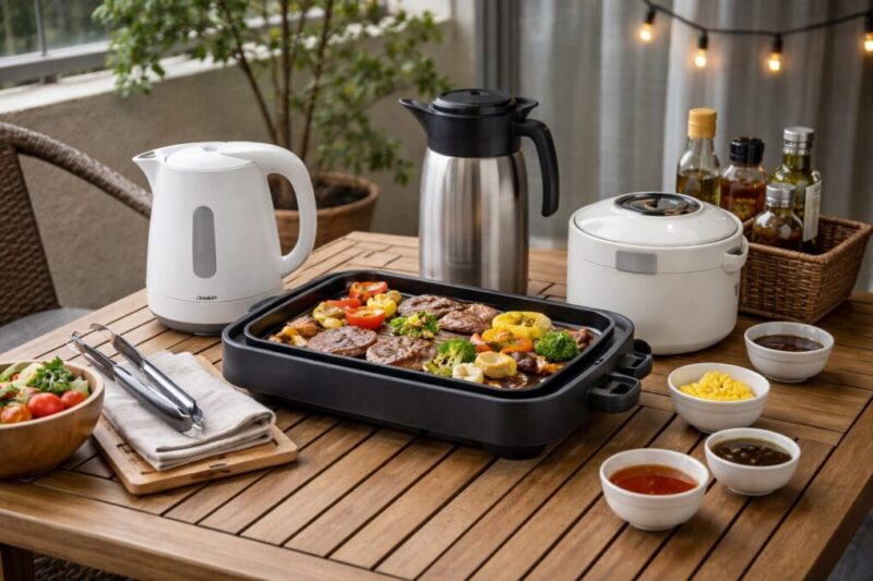 雨の日に使いやすいベランピング向け調理アイテム