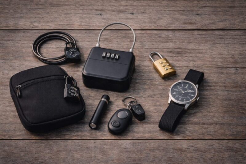 グランピングやキャンプで役立つ防犯小物の一覧