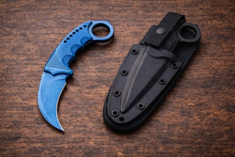 トレーナーと実刃モデルの違いを安全に比較するイメージ