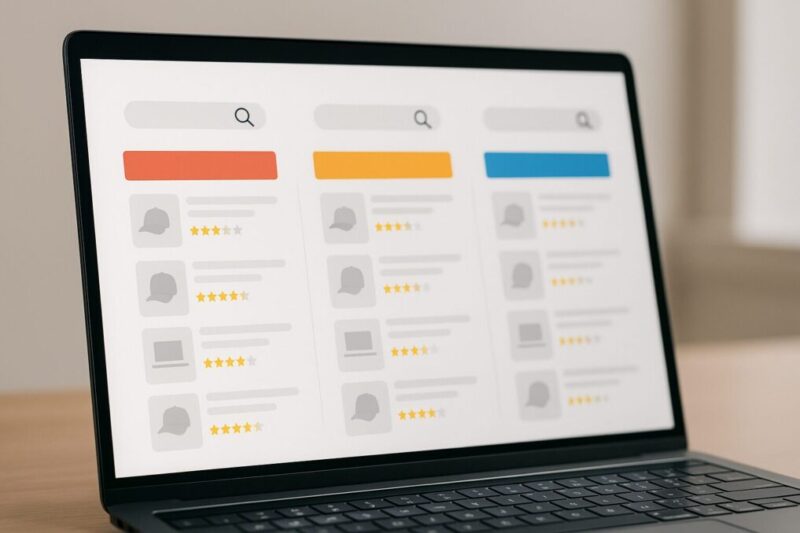 主要ECの買い場比較イメージ。