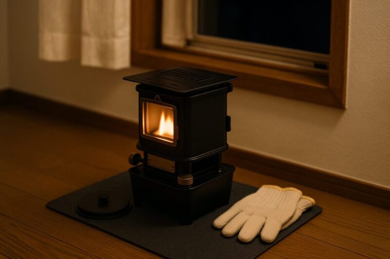 室内で安全に使うための基本セット。