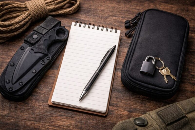 目的と収納状態を確認して不安を減らす準備のイメージ