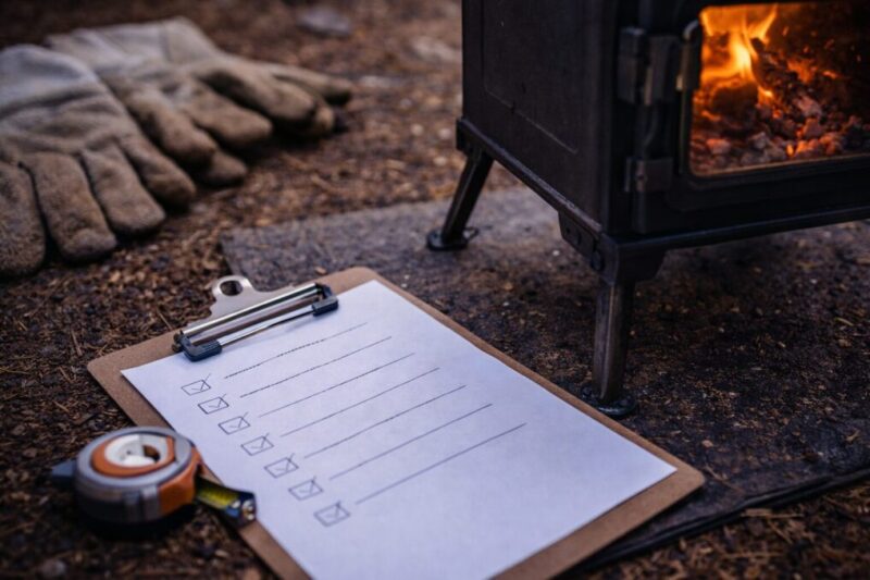 薪ストーブ選びで地雷スペックを避けるための確認イメージ