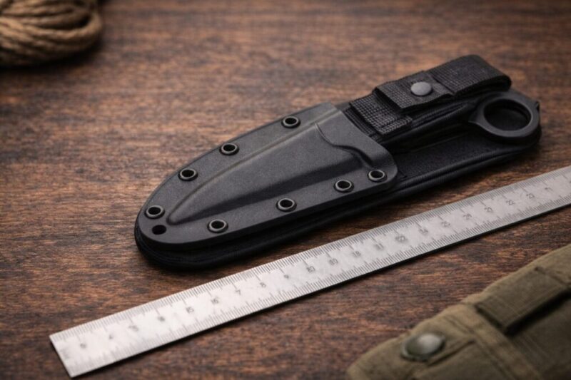 長さだけでなく収納と状況で判断が変わることを示すイメージ